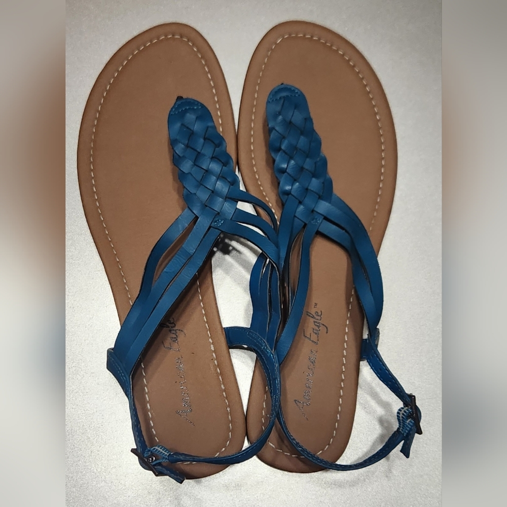 American Eagle Braided Sandals  sz 9.5